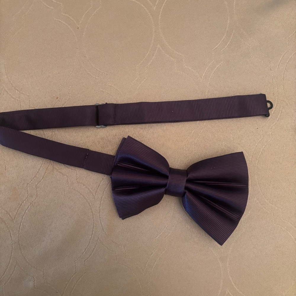 St. Patrick Deep Purple Bow Tie